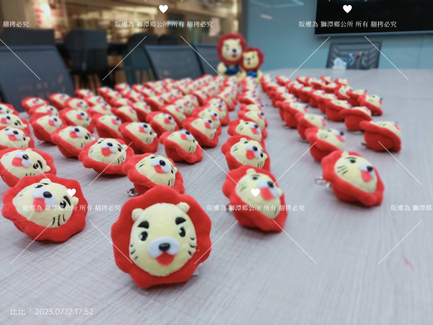 獅潭鄉公所間接委製/可愛紅燒--獅先生 獅潭鄉公所間接委製/可愛紅燒--獅先生