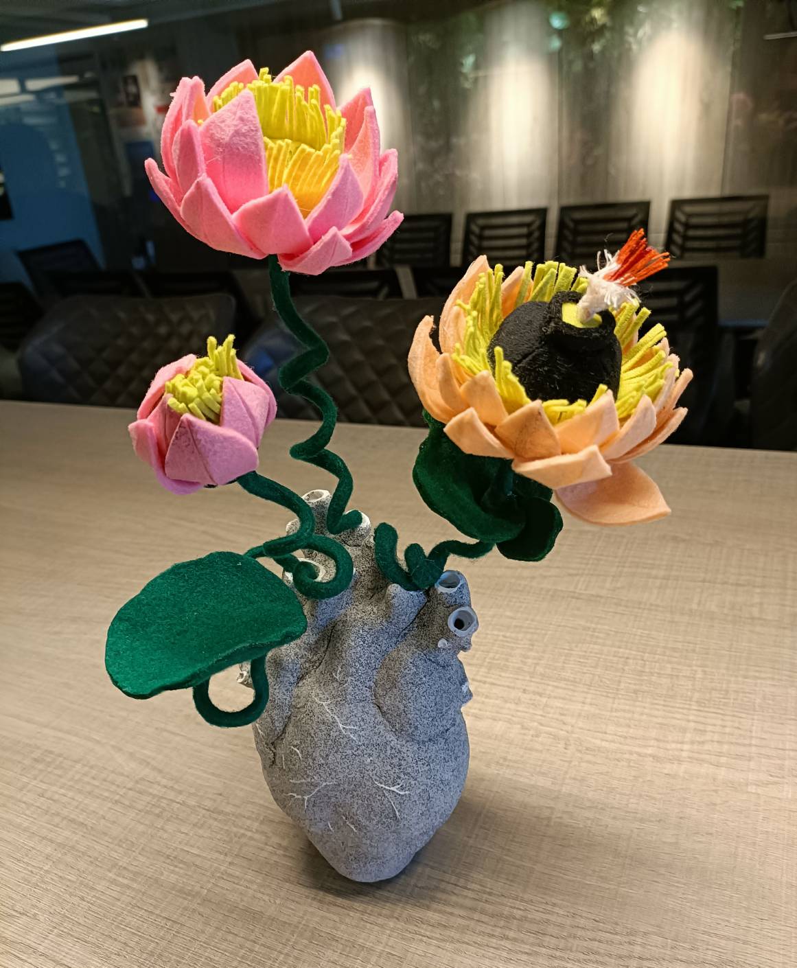 石頭心....蓮花情